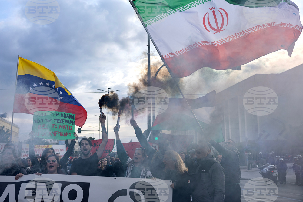 Greece Iran War Protest