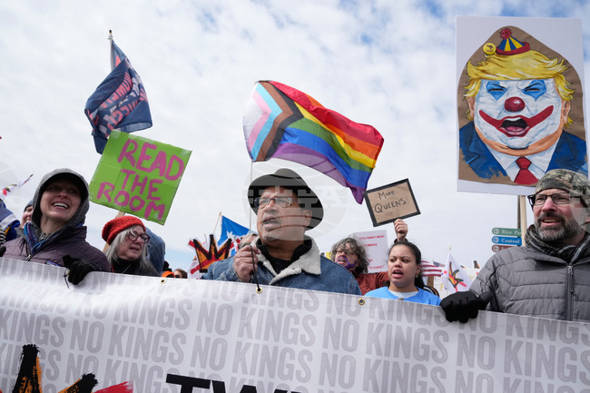 APTOPIX No Kings Protests