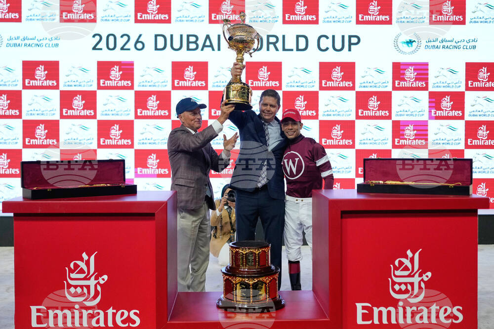 CORRECTION Emirates Dubai World Cup Horse Racing