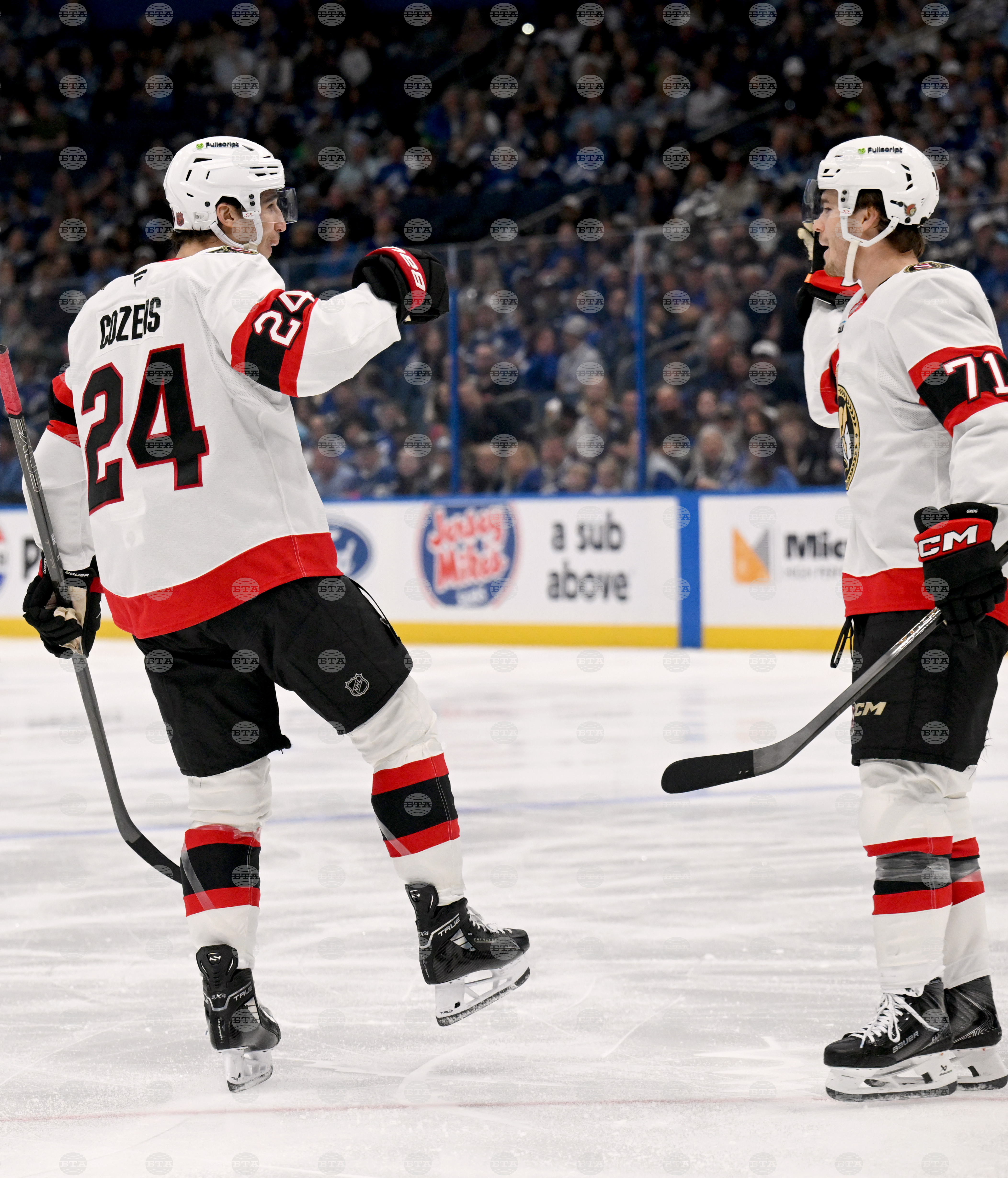 Senators Lightning Hockey