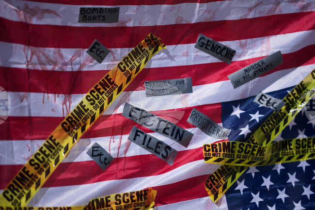 APTOPIX Portugal No Kings Protest