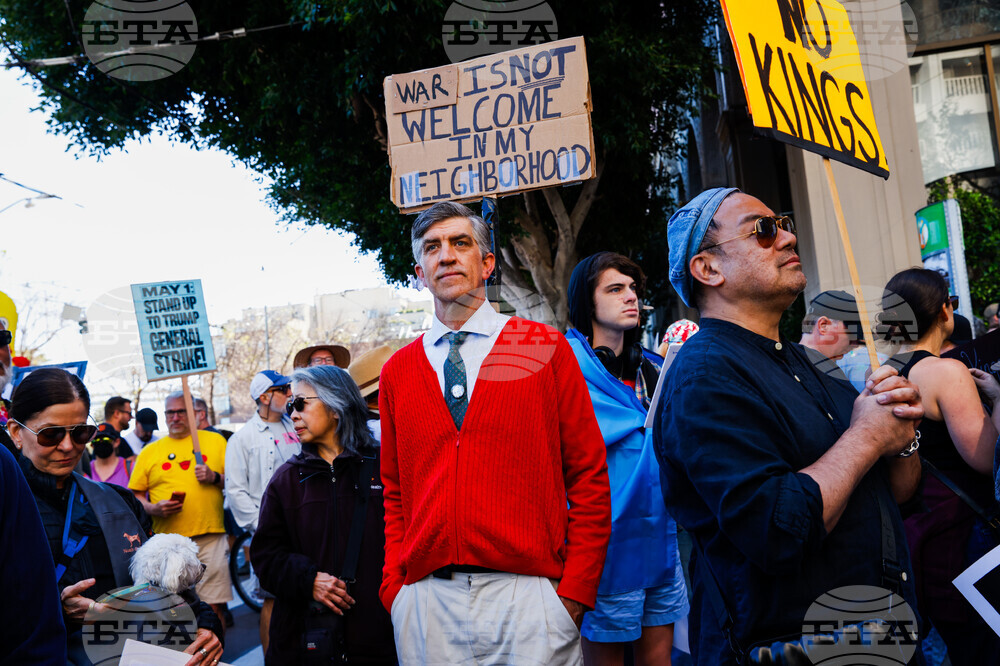 No Kings Protest San Francisco