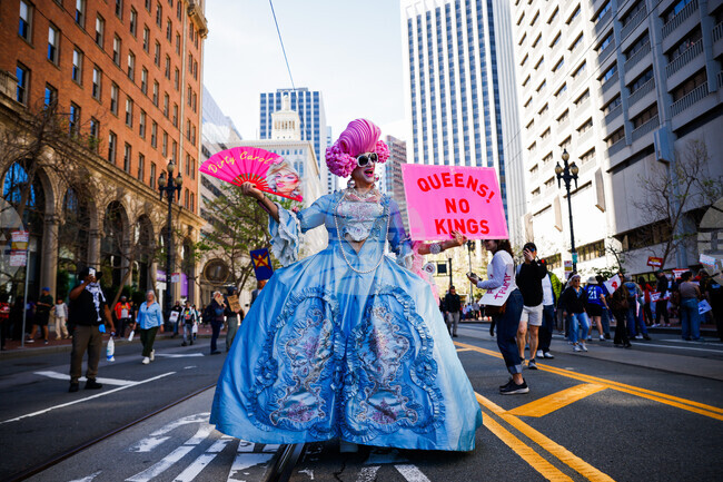 APTOPIX No Kings Protest San Francisco