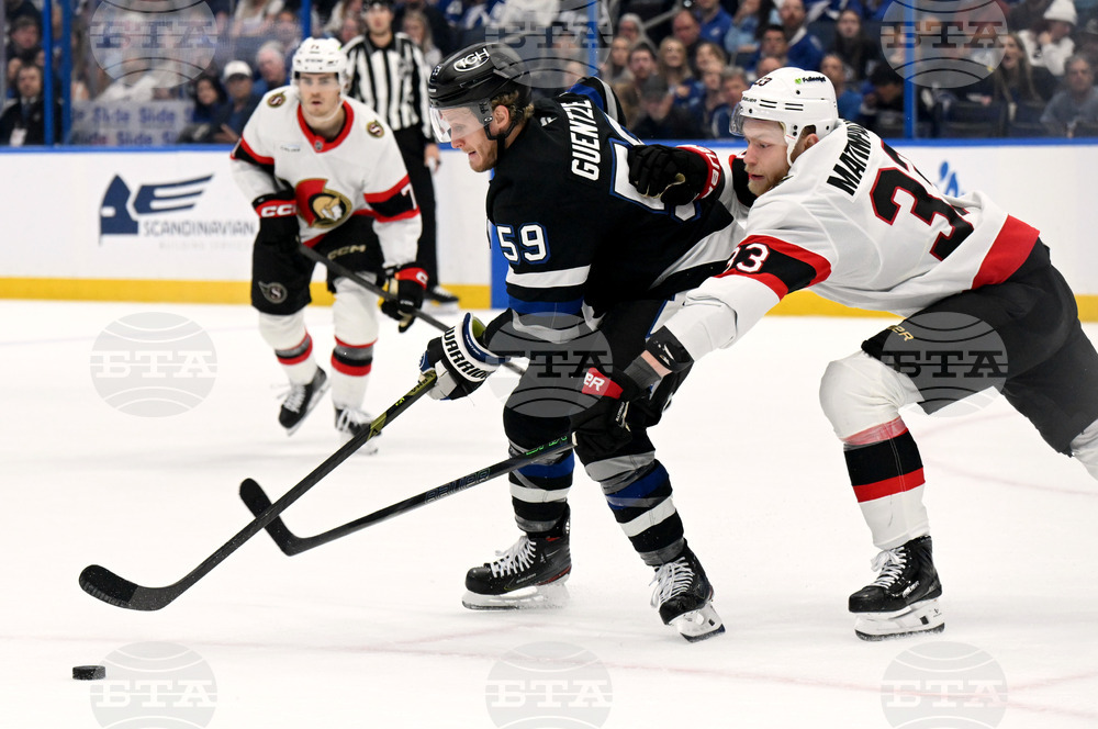 Senators Lightning Hockey