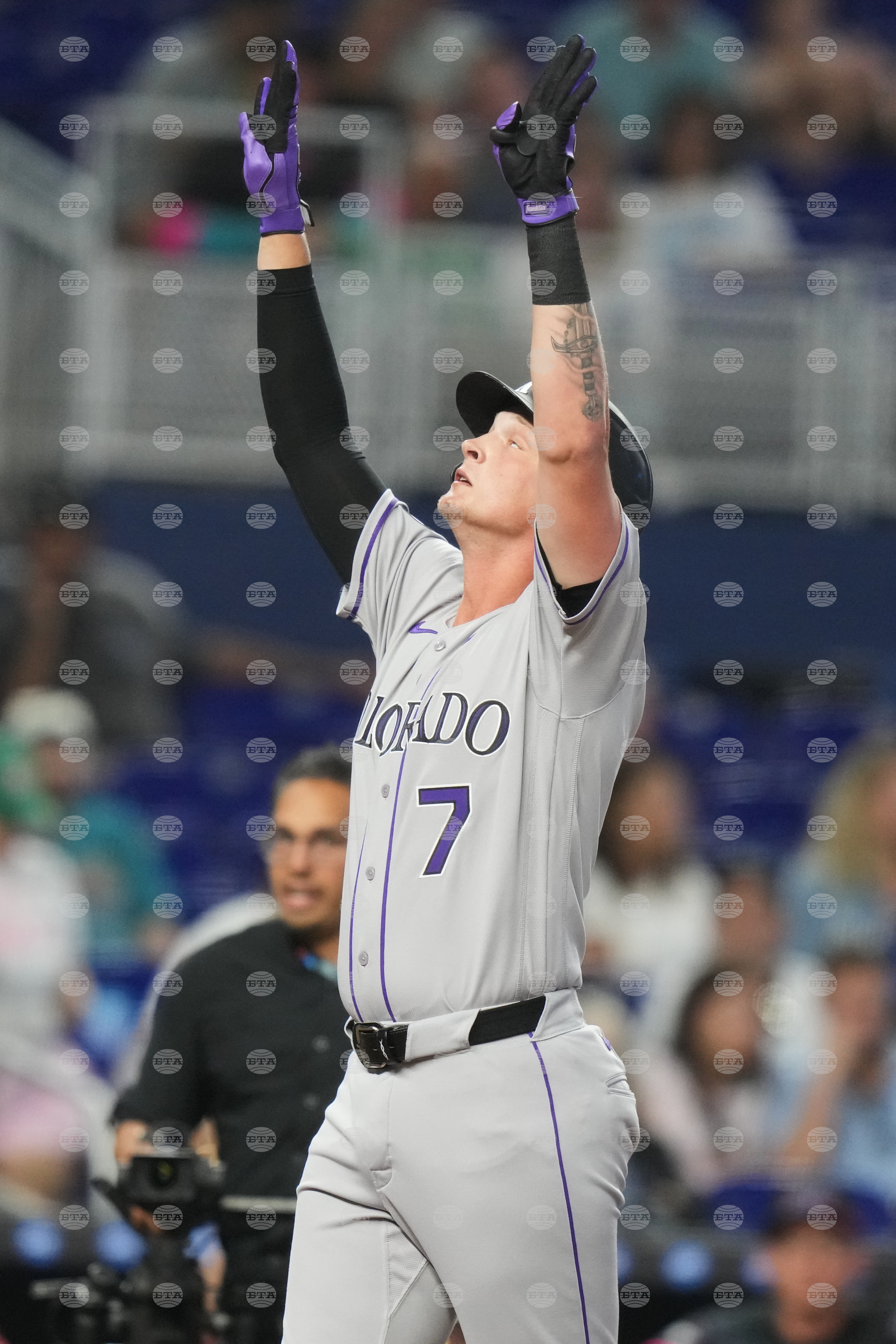 Rockies Marlins Baseball