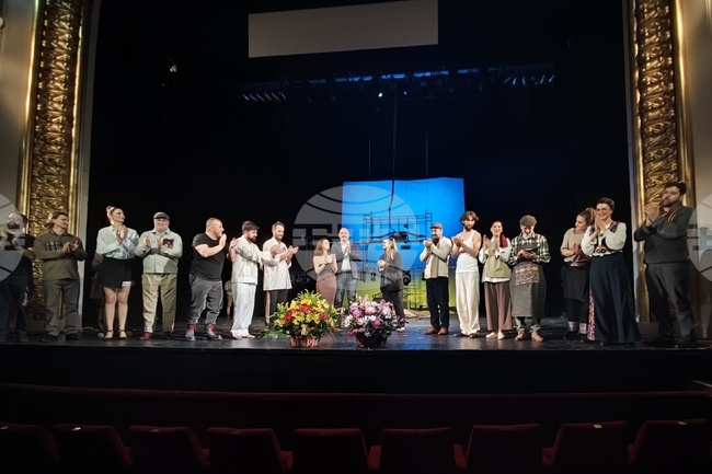 В Народния театър бе представен спектакълът „Носорозите“ на Албанския театър в Скопие