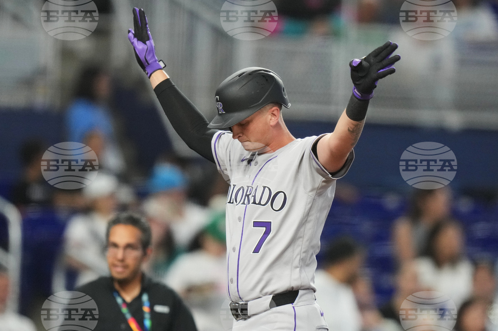 Rockies Marlins Baseball