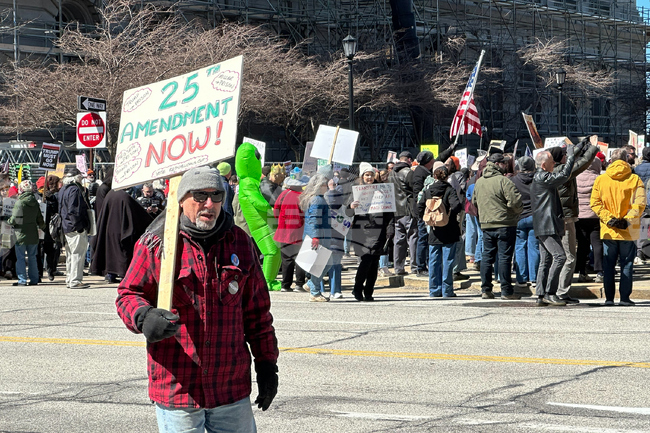 No Kings Protest Cleveland