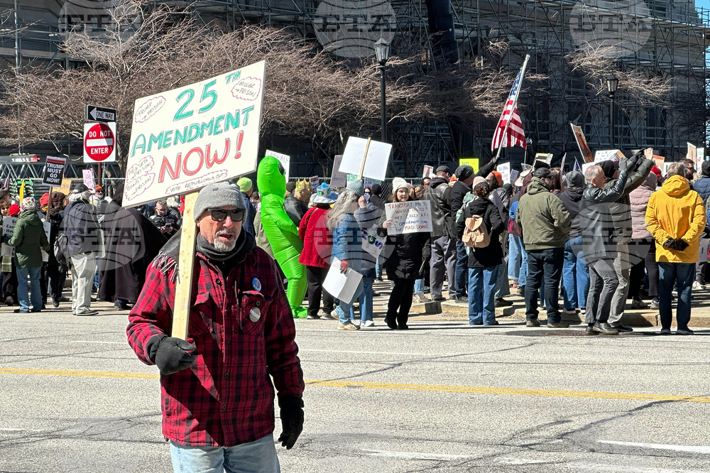 No Kings Protest Cleveland