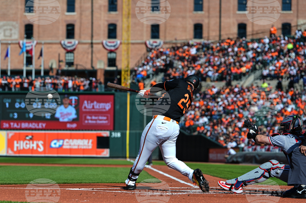 Twins Orioles Baseball