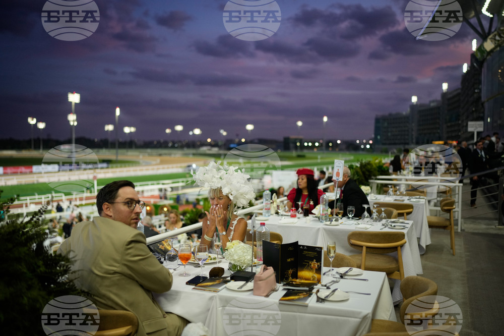 APTOPIX Emirates Dubai World Cup Horse Racing