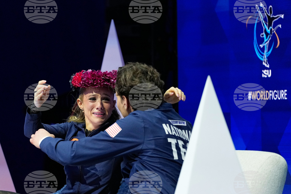 APTOPIX Czech Republic World Championships Figure Skating