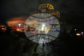 Възкресение Христово - богослужение - патриаршеска катедрала "Св. Александър Невски"