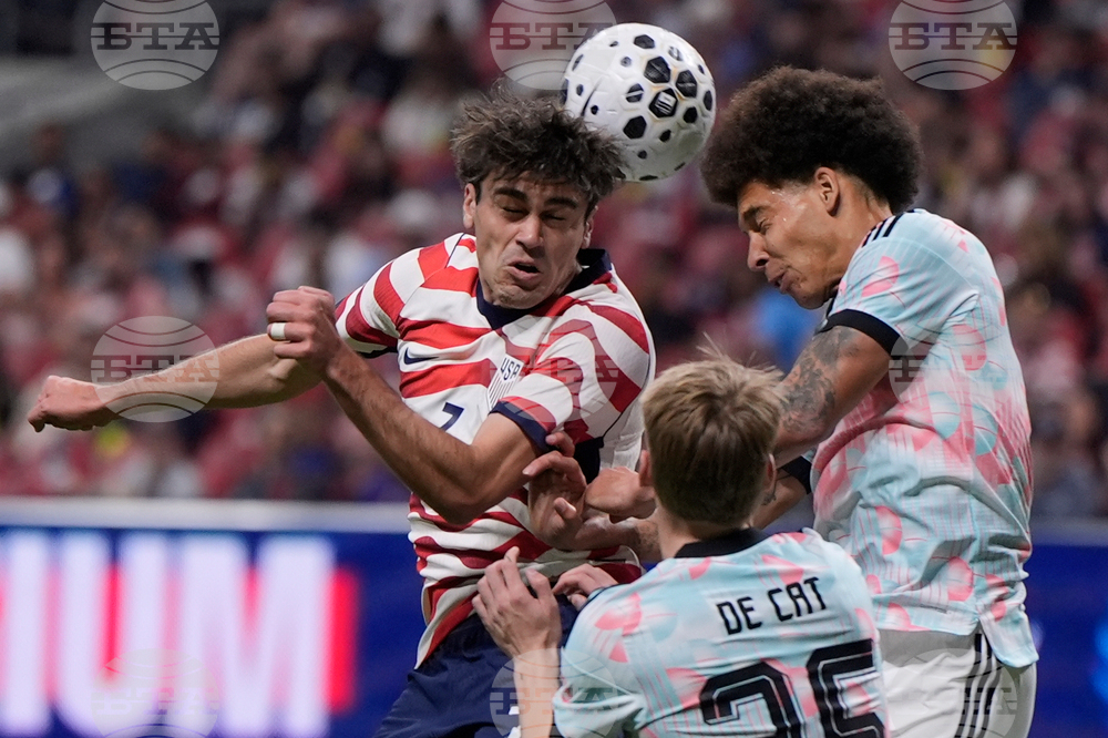 APTOPIX US Belgium Soccer