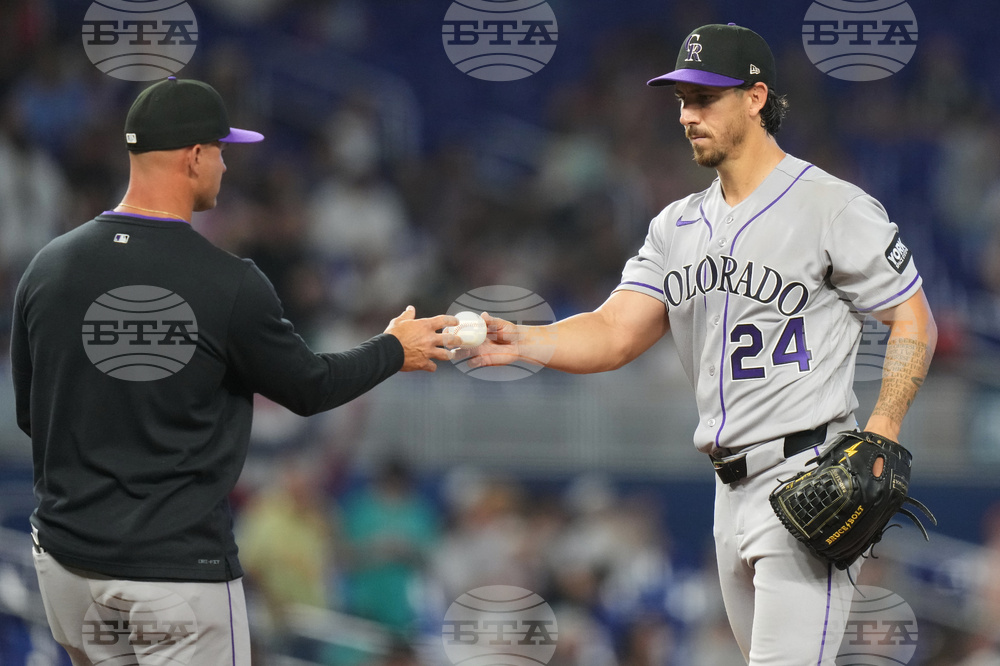 Rockies Marlins Baseball