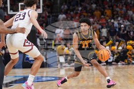 NCAA Iowa Illinois Basketball