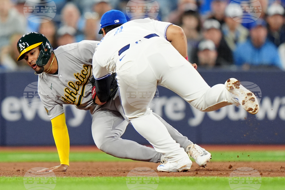 Athletics Blue Jays Baseball