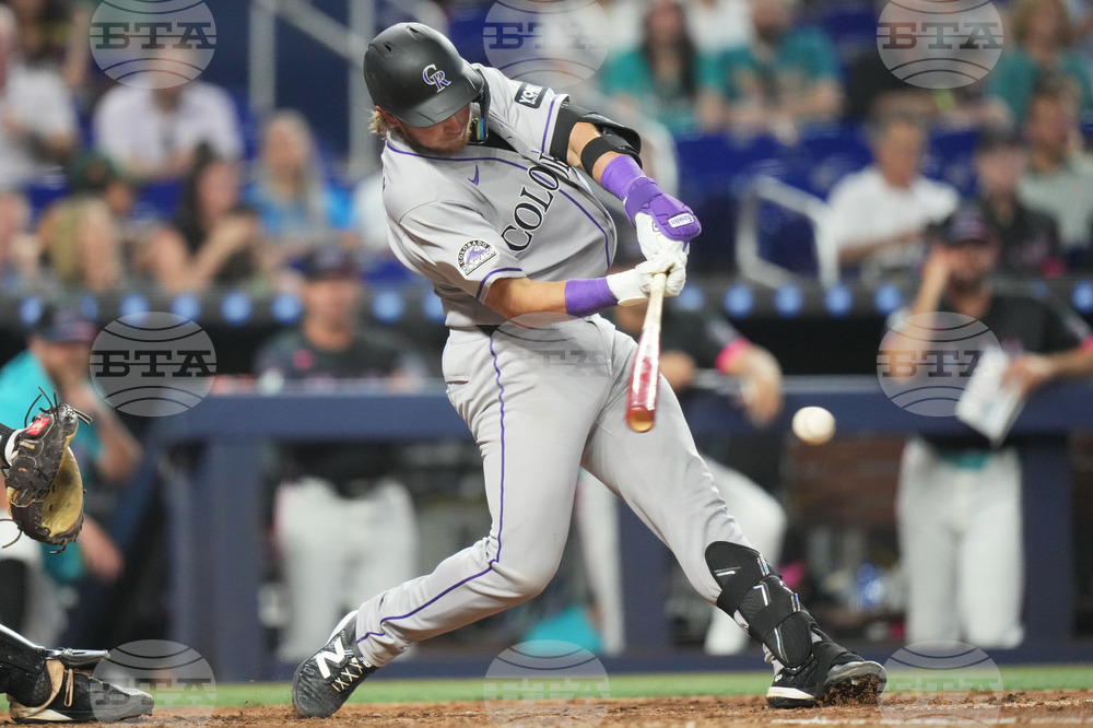 Rockies Marlins Baseball