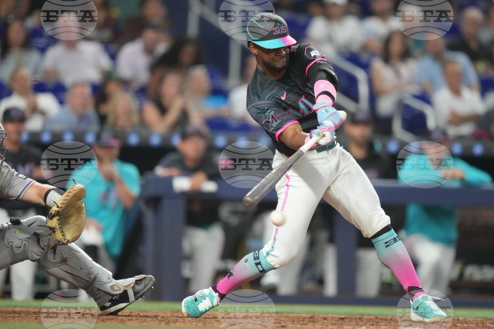 Rockies Marlins Baseball