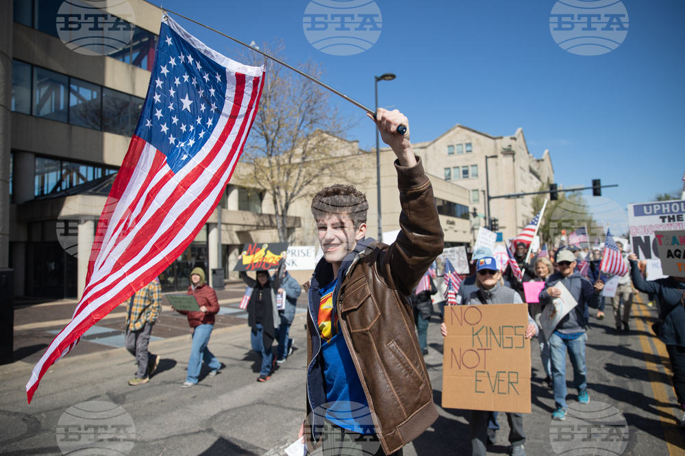 No Kings Protest Kansas