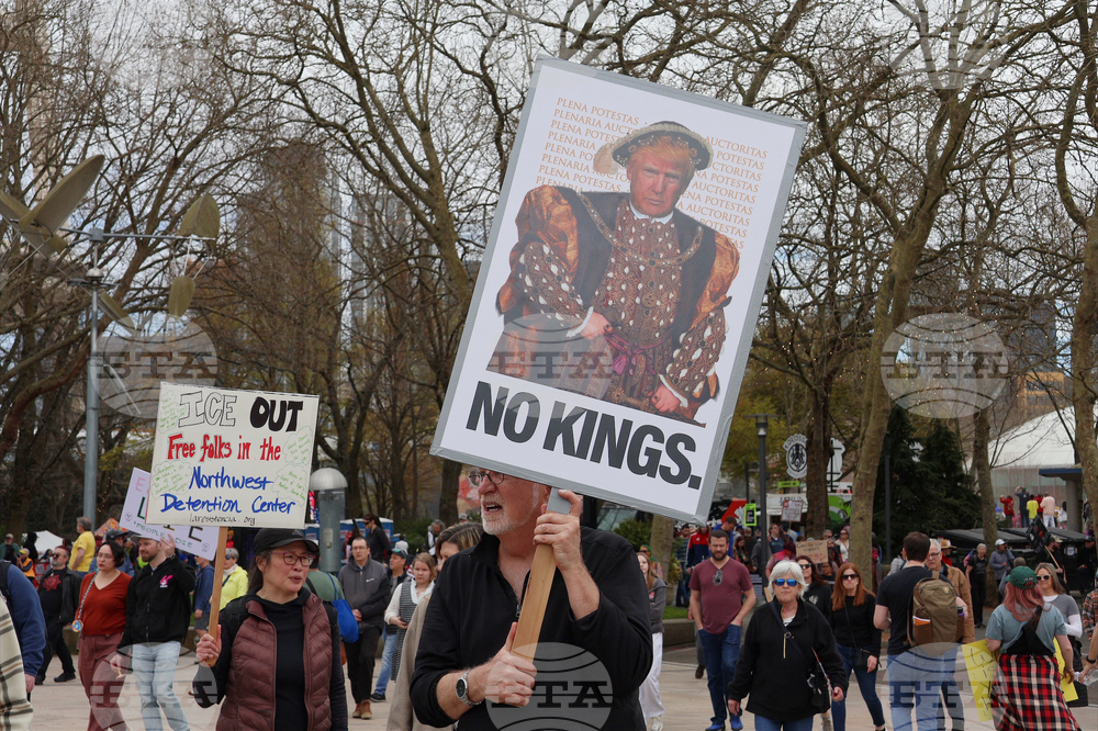 No Kings Protest Seattle