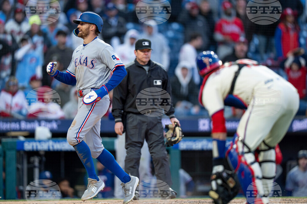 Rangers Phillies Baseball