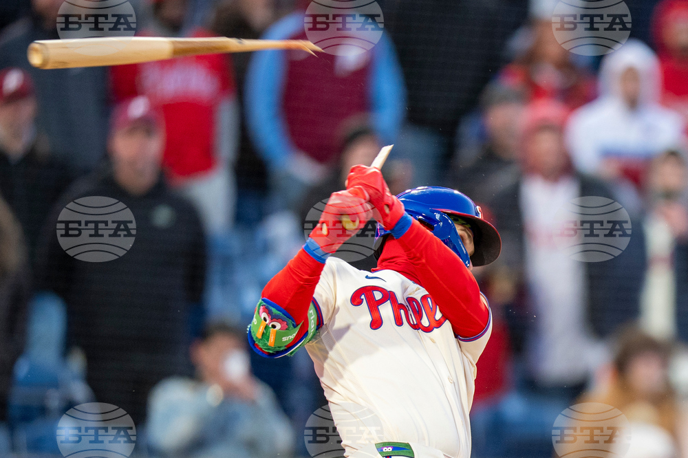 Rangers Phillies Baseball