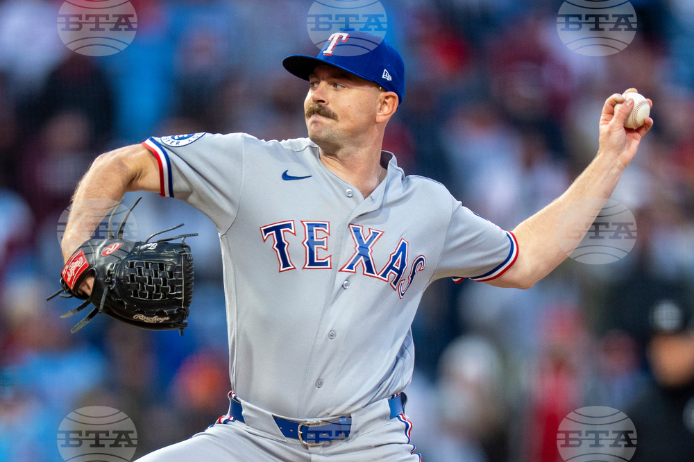 Rangers Phillies Baseball