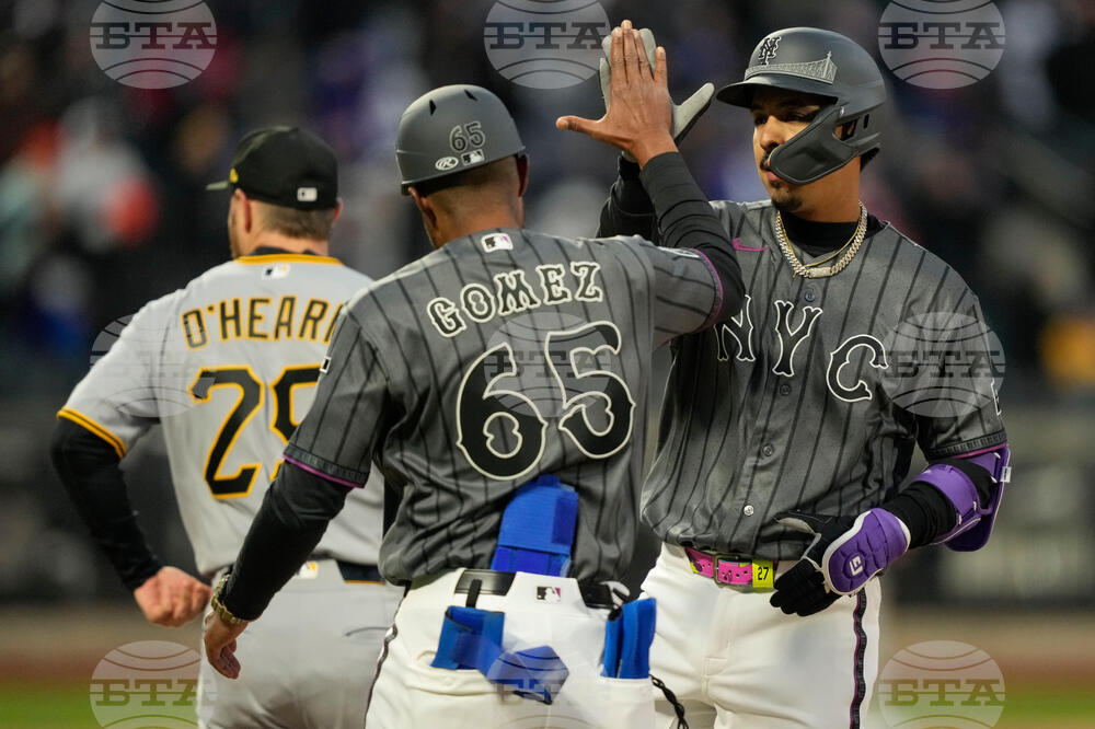 Pirates Mets Baseball