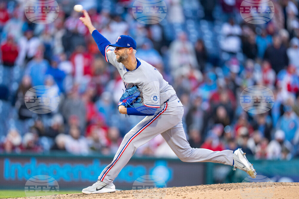 Rangers Phillies Baseball