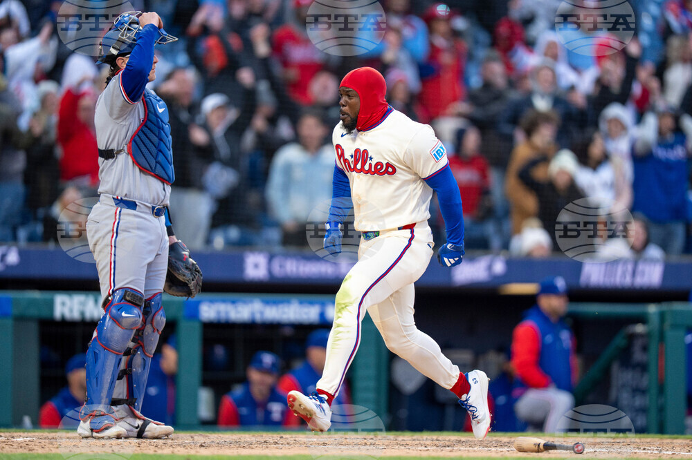 Rangers Phillies Baseball