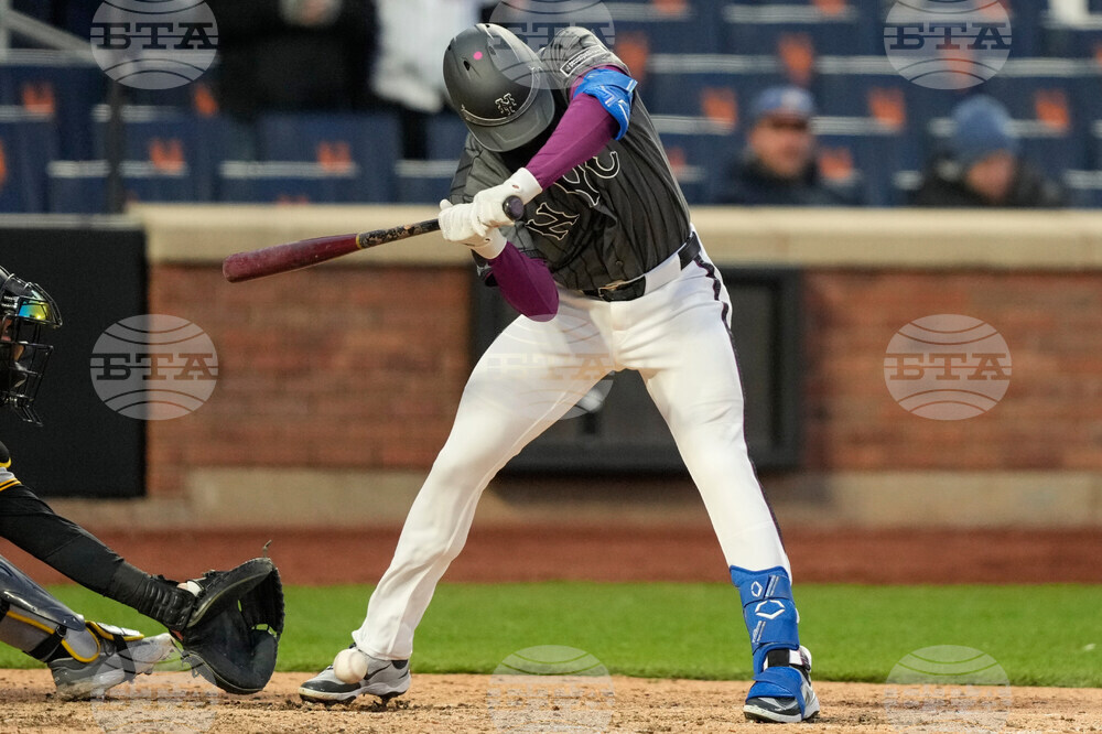 Pirates Mets Baseball