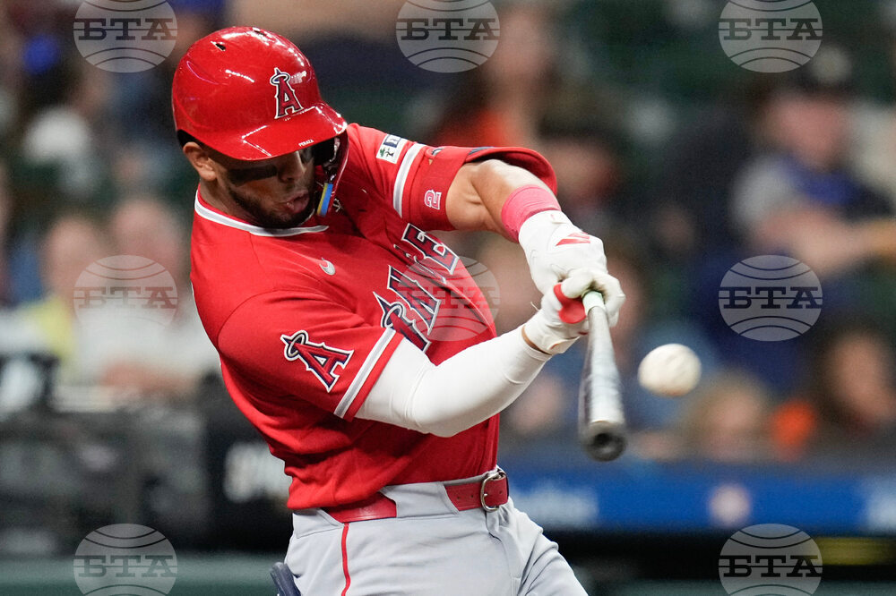 Angels Astros Baaseball