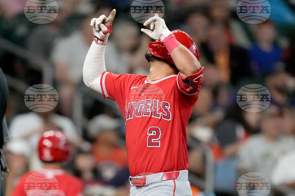 Angels Astros Baaseball