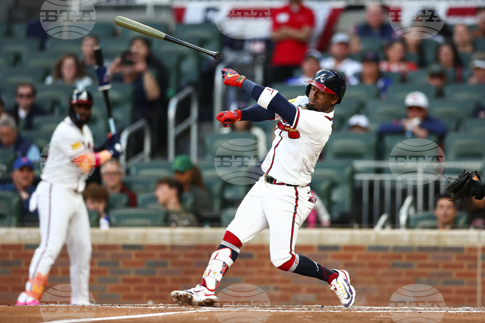Royals Braves Baseball