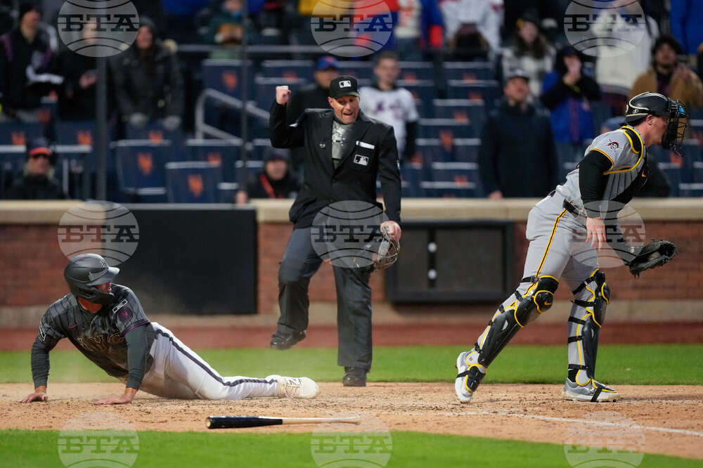 Pirates Mets Baseball