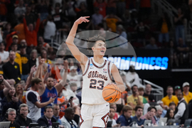 NCAA Iowa Illinois Basketball