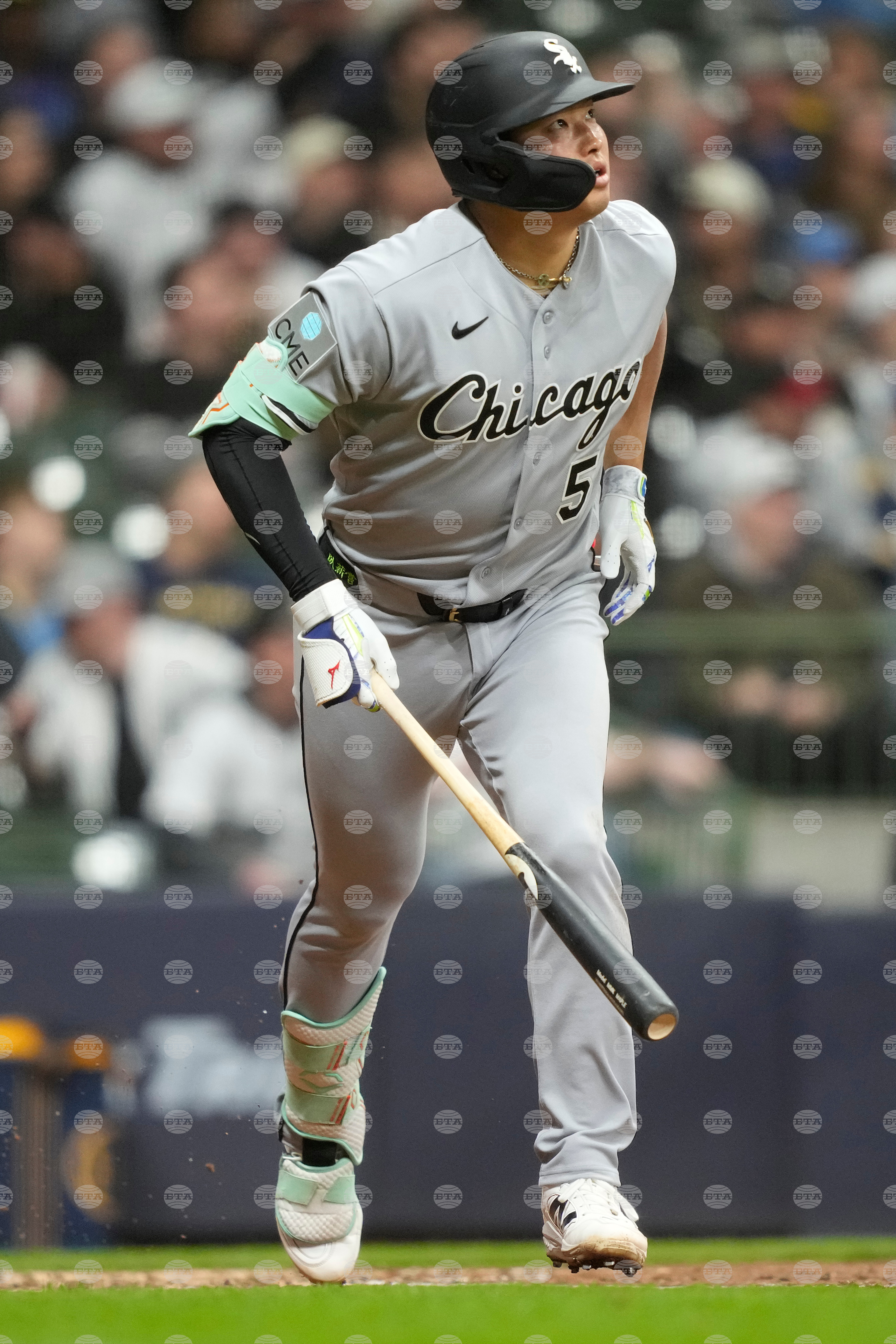 White Sox Brewers Baseball