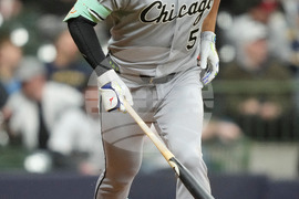 White Sox Brewers Baseball