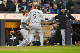 White Sox Brewers Baseball