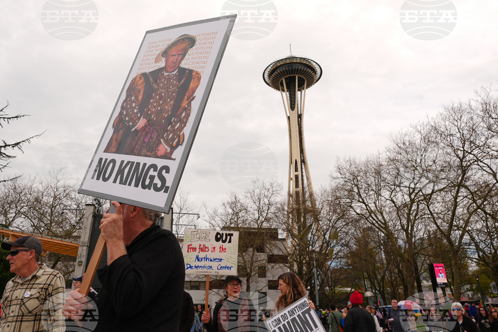 No Kings Protest Seattle