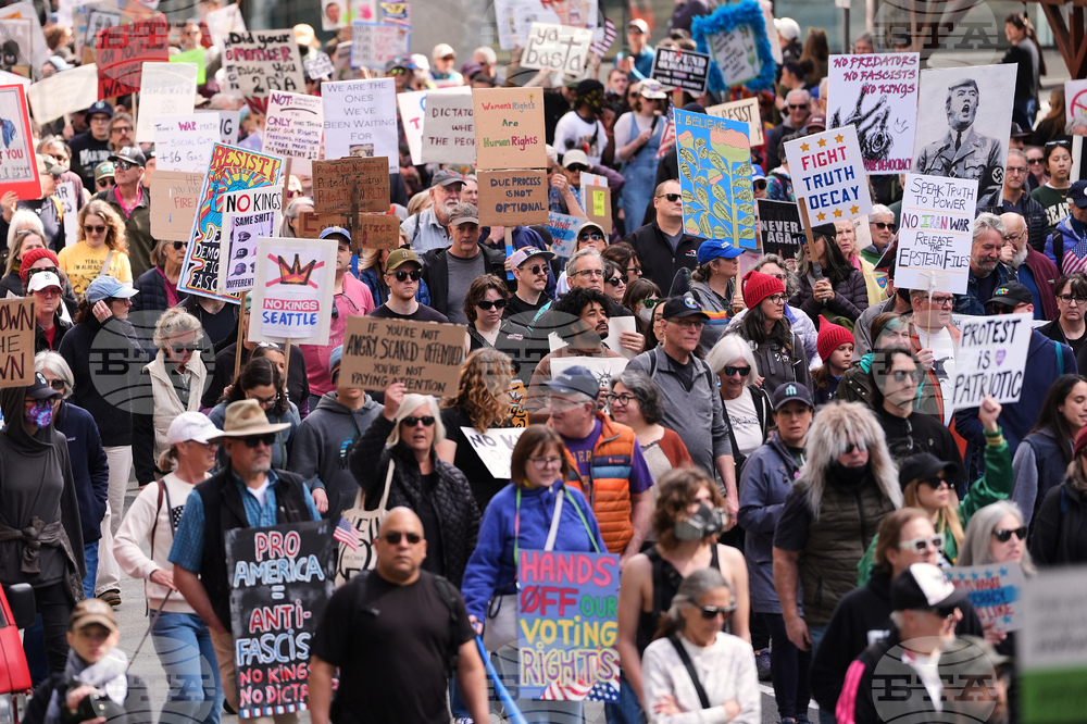 No Kings Protest Seattle