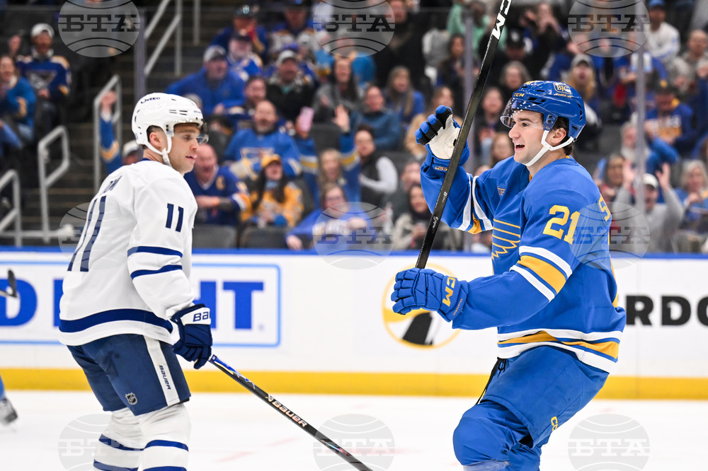 Maple Leafs Blues Hockey