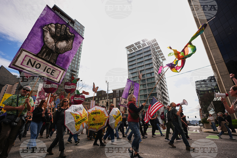 No Kings Protest Seattle