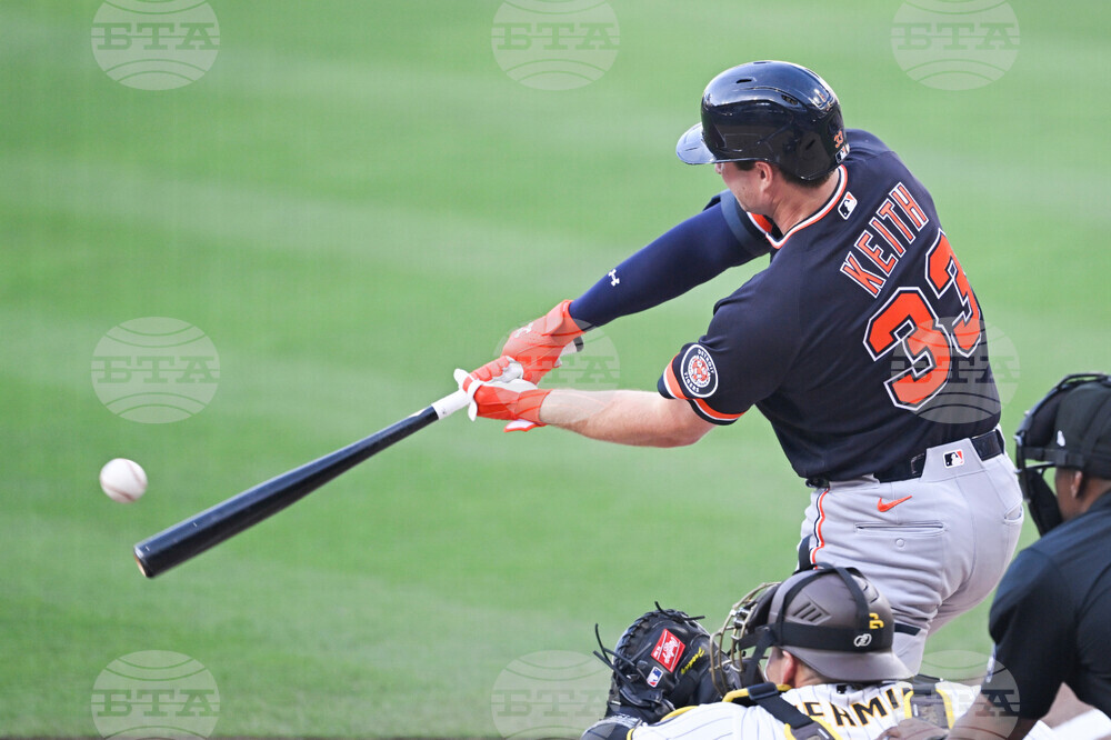 Tigers Padres Baseball