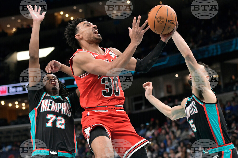 Bulls Grizzlies Basketball