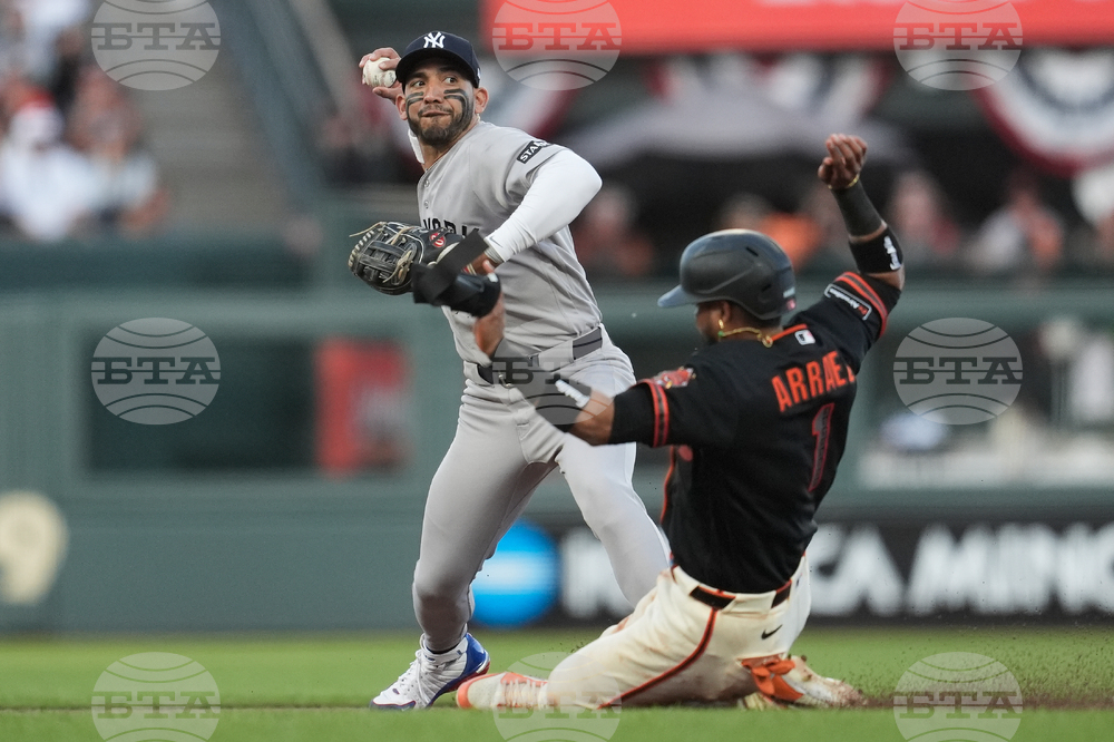 Yankees Giants Baseball