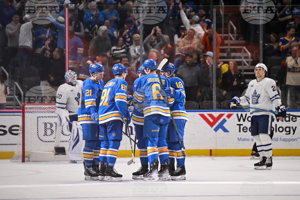 Maple Leafs Blues Hockey