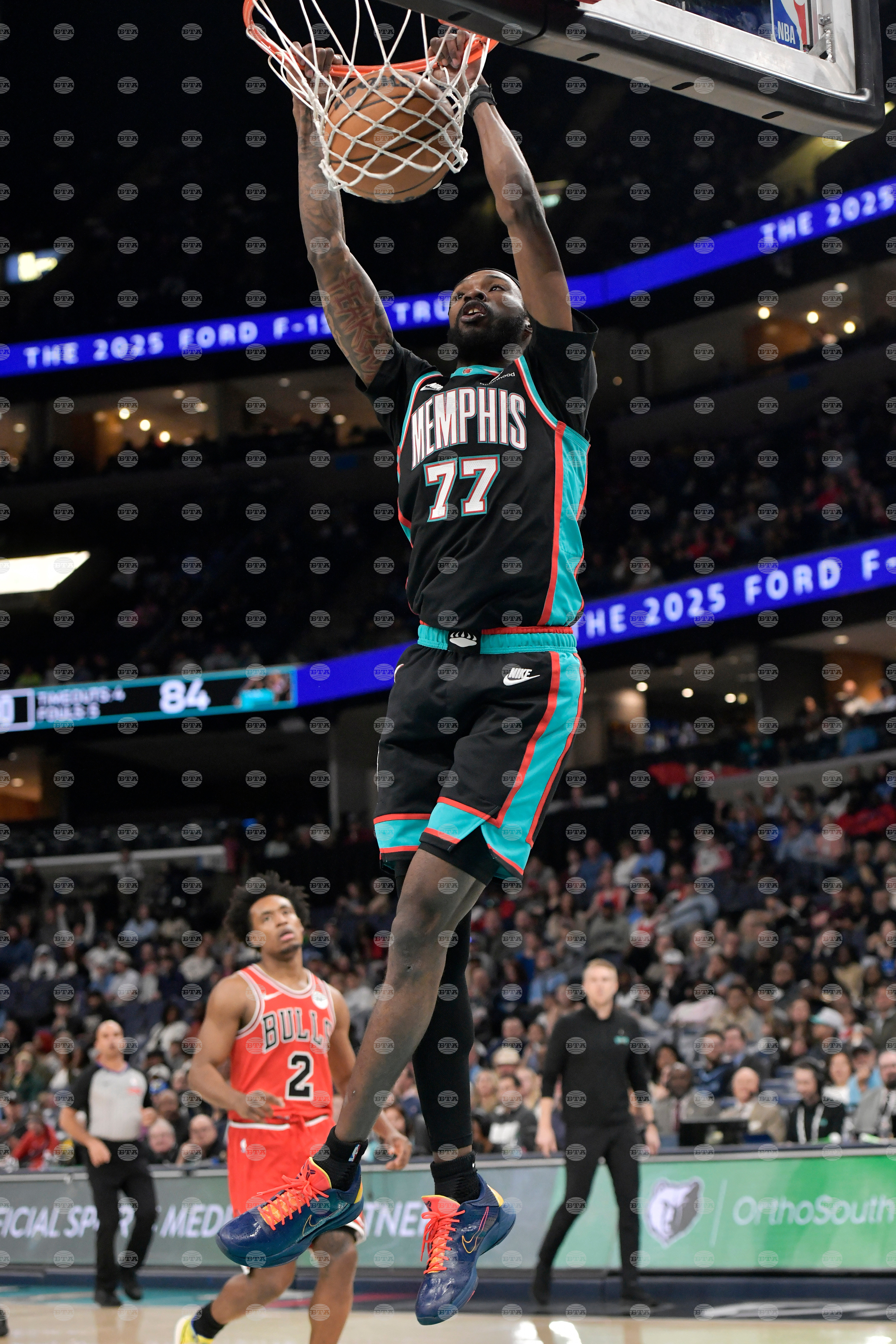 Bulls Grizzlies Basketball