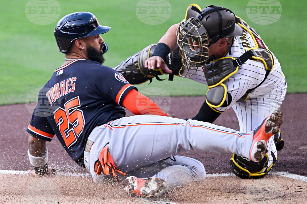 Tigers Padres Baseball